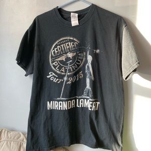 2015 Miranda Lambert Concert Band Tee